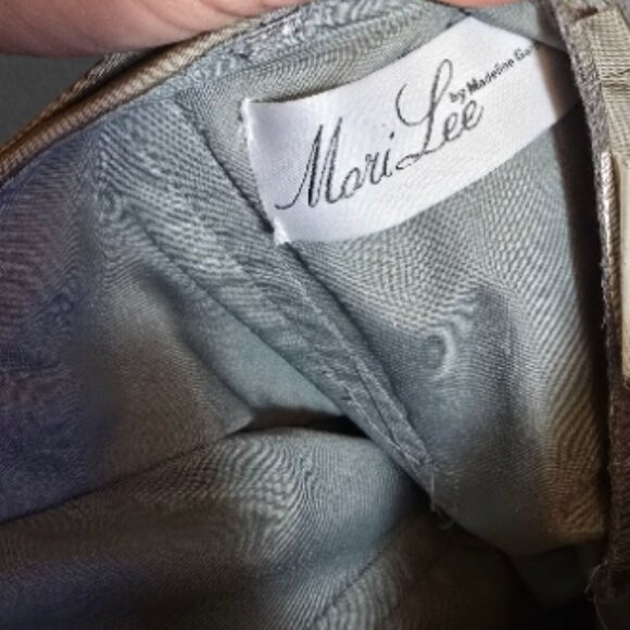 Juniors Vintage MORI LEE By MADELINE GARDNER Bridesmaid Prom Formal sz 7 - Picture 6 of 16